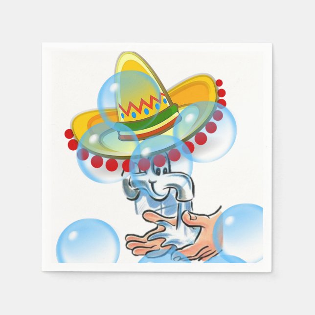 Guardanapo De Papel Papel de Sala de Banheira Napkins (Frente)