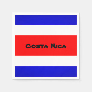 Guardanapo De Papel Papel de Sinalizador da Costa Rica Napkins