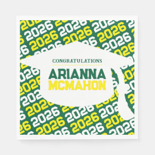 Guardanapo De Papel Papel de Tampa de Formatura Personalizado Verde e 