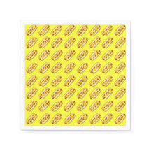 Papel de Tecido de Napkins Amarelo