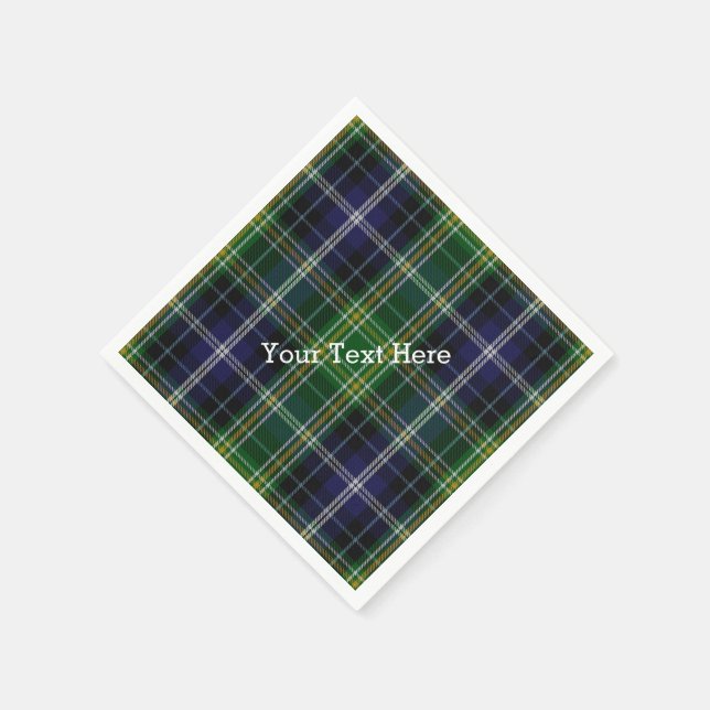 Guardanapo De Papel Papel de Xadrez MacKellar Tartan Napkins (Canto)