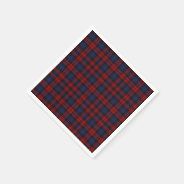 Guardanapo De Papel Papel de Xadrez MacLachlan Tartan Napkins (Canto)
