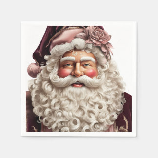 Guardanapo De Papel Papel deslumbrante do Papai Noel