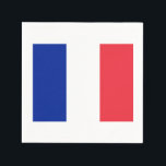 Guardanapo De Papel Papel do Partido Tema Bandeira Francês Napkins<br><div class="desc">Esta design está incluída na Coleção de Partido Tema Francês em Paris. Os produtos desta linha podem apresentar várias culturas francesas. Esta rubrica apresenta a bandeira francesa. Para mais produtos,  por favor veja o nosso outro tema Cidades. Cada cidade tem uma faixa de na moda com um aspecto distinto.</div>