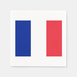 Guardanapo De Papel Papel do Partido Tema Bandeira Francês Napkins