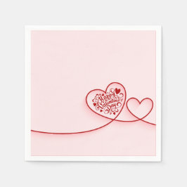 Guardanapo De Papel Papel Elegante para Dias de os namorados Napkins p