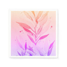Papel Floral Napkin