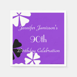 Guardanapo De Papel Papel Floral Puro Nápoles, 90