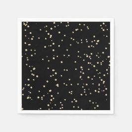 Guardanapo De Papel Papel Glitter Dourado Aniversário de Casamento
