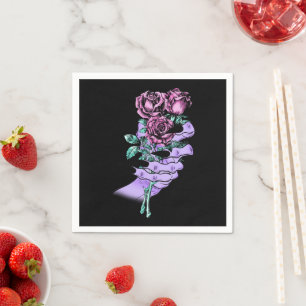 Guardanapo De Papel Papel Gótico para Buquês Nápoles