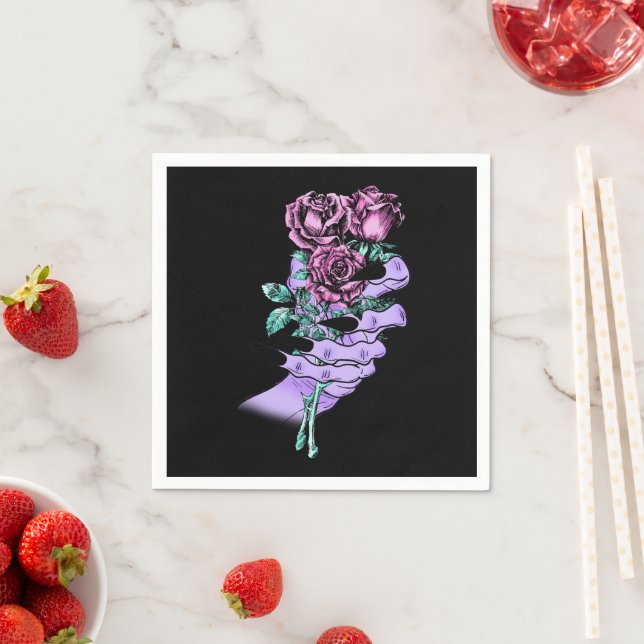 Guardanapo De Papel Papel Gótico para Buquês Nápoles (Insitu)