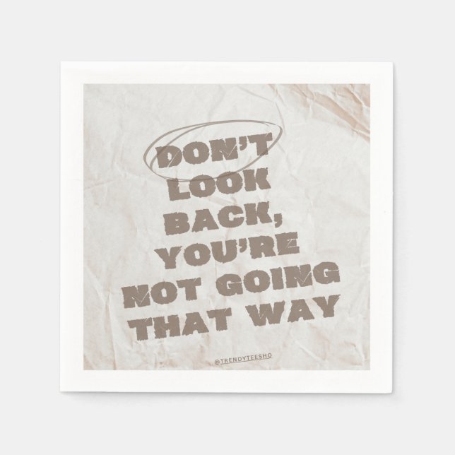 Guardanapo De Papel Papel Grunge Castanho e bege (Frente)