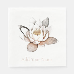 GUARDANAPO DE PAPEL PAPEL: LOTE BRANCO + PERSONALIZÁVEL