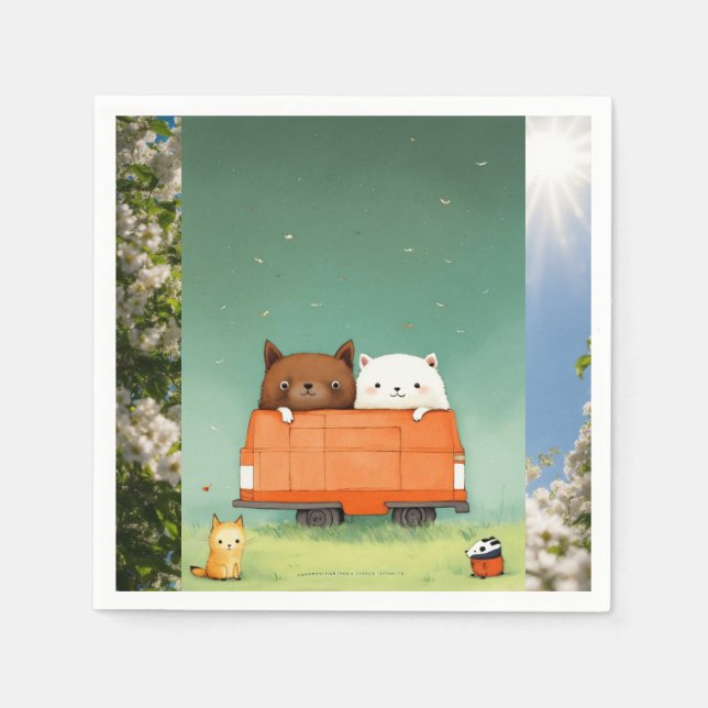 Guardanapo De Papel Papel Napkin (Frente)