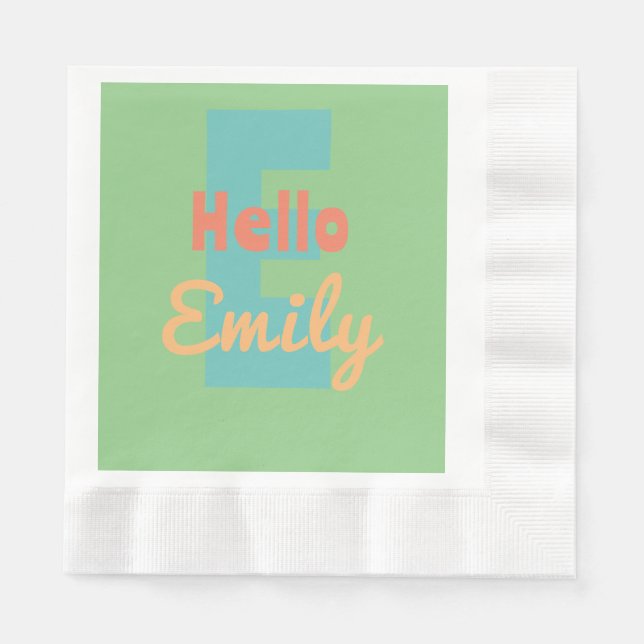 Guardanapo De Papel Papel Napkin (Frente)