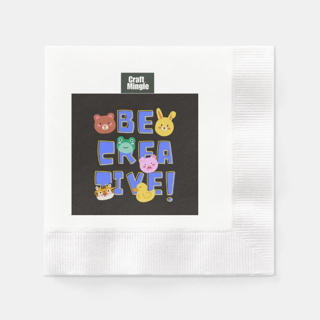 Guardanapo De Papel Papel Napkin (Frente)