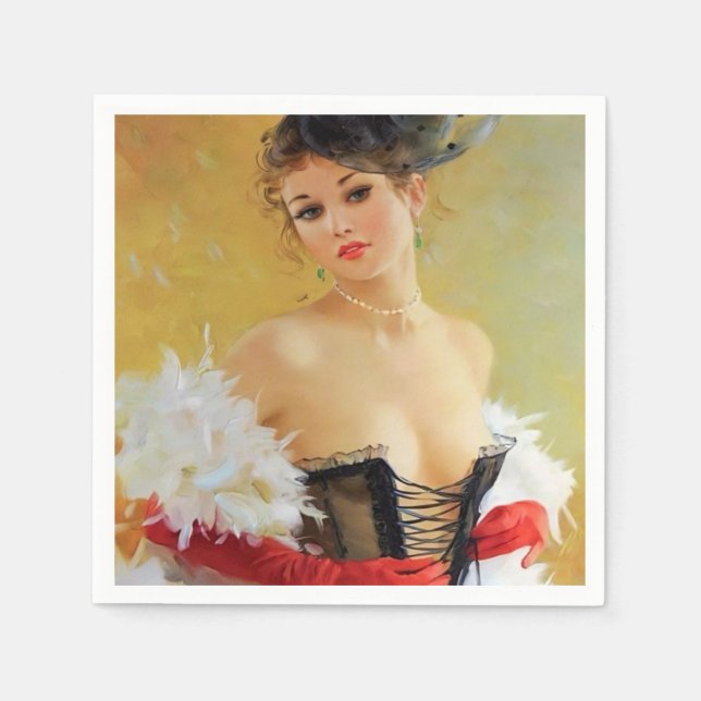 Guardanapo De Papel papel Napkin (Frente)