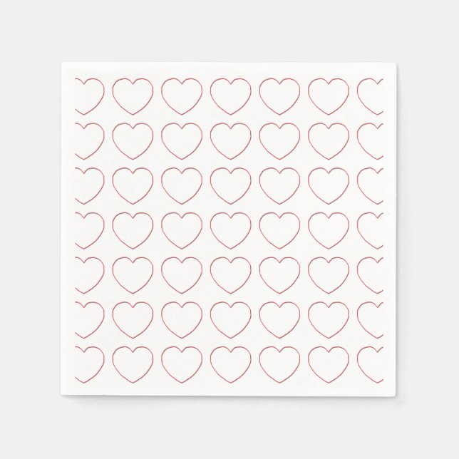 Guardanapo De Papel Papel Napkin - Cabos Fios em Linhas (Frente)