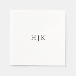 Guardanapo De Papel Papel Napkin para modelo Monograma