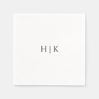Guardanapo De Papel Papel Napkin para modelo Monograma
