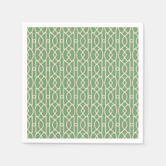 Guardanapo De Papel Papel Napkin - TRELLIS - VERDE