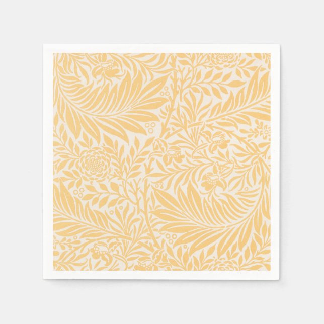 GUARDANAPO DE PAPEL PAPEL NAPKIN : WILLIAM MORRIS : LARKSPUR (Frente)