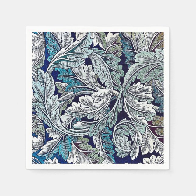 GUARDANAPO DE PAPEL PAPEL NAPKIN : WILLIAM MORRIS : SAI DESIGN (Frente)