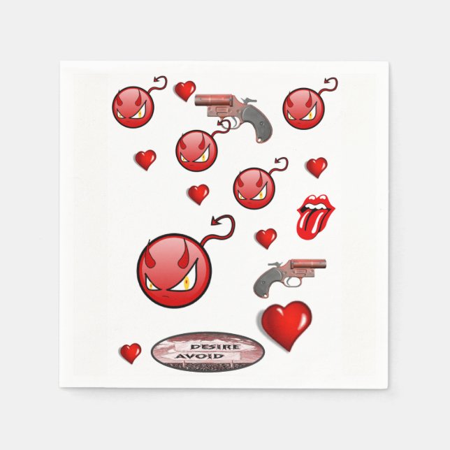 Guardanapo De Papel Papel Napkins (Frente)