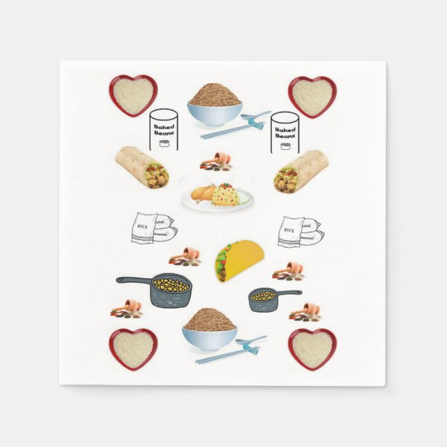 Guardanapo De Papel Papel Napkins (Frente)