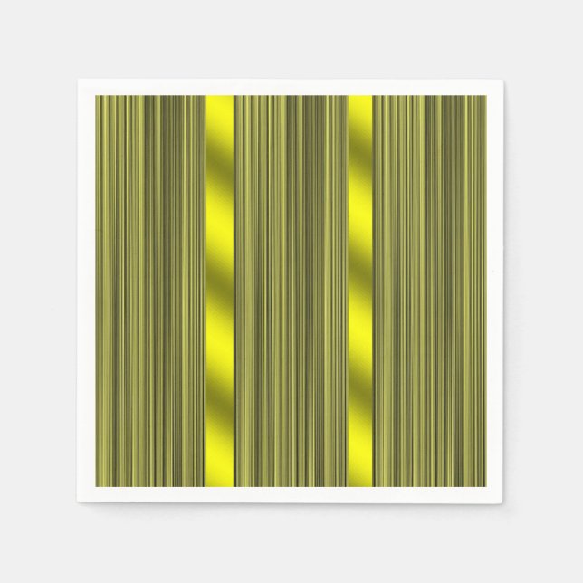 Guardanapo De Papel Papel Napkins Amarelo (Frente)