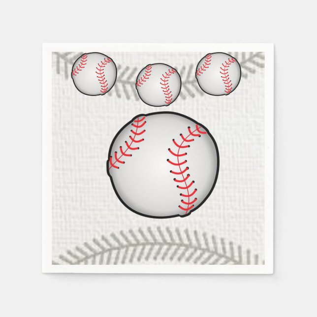 Guardanapo De Papel Papel Napkins Baseball (Frente)