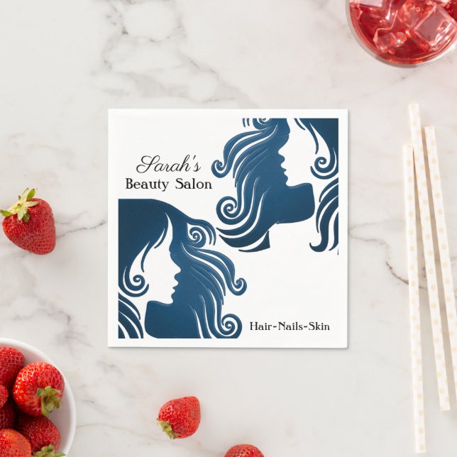 Guardanapo De Papel Papel Napkins, Bela Salão Cabelo (Insitu)