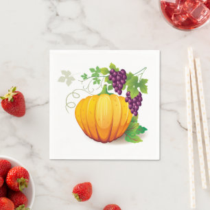 Guardanapo De Papel Papel Napkins - Colheita de Queda