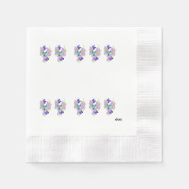 Guardanapo De Papel Papel Napkins: Dia com um Pássaro Humming