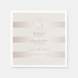 Guardanapo De Papel PAPEL NAPKINS | Estrias de Pérolas Modernas e Eleg