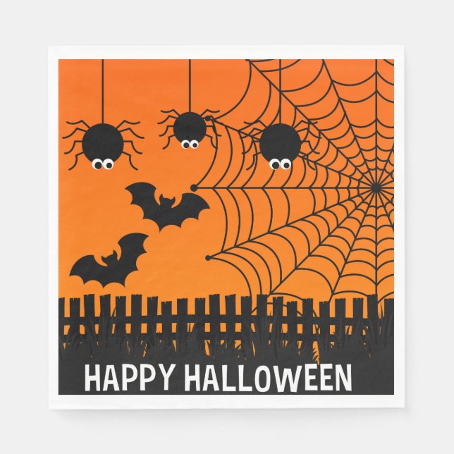 Guardanapo De Papel Papel Napkins-Halloween (Frente)
