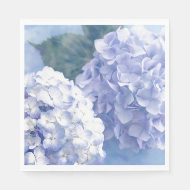 Guardanapo De Papel Papel Napkins- Hydrangeas (Frente)