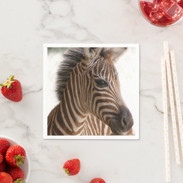 Guardanapo De Papel Papel Napkins, Zebra (Insitu)