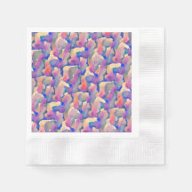 Papel Padrão de Aquarela Nápoles