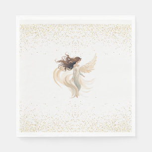Guardanapo De Papel Papel para fadas de jardim magnético Napkin