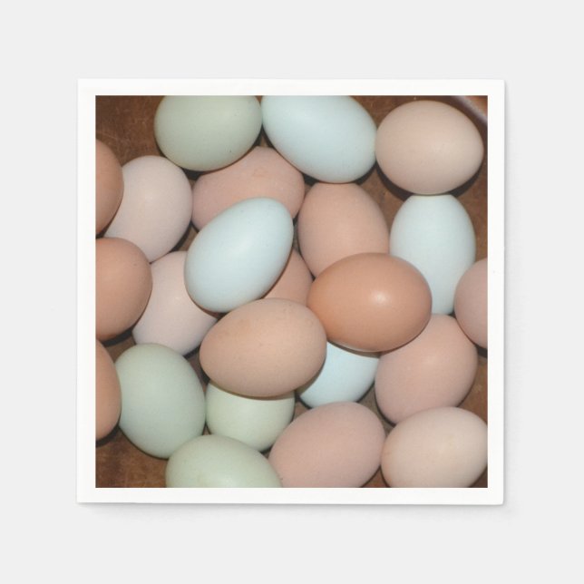 Guardanapo De Papel Papel para Ovos de Galinha (Frente)