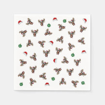 Papel para Reindeer de Natal Napkin