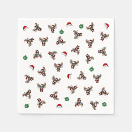 Guardanapo De Papel Papel para Reindeer de Natal Napkin