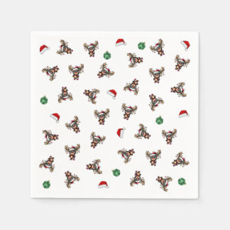 Guardanapo De Papel Papel para Reindeer de Natal Napkin