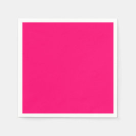 Guardanapo De Papel Papel Personalizado Neon-Pink Napkins - Grandes Ev