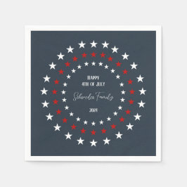 Guardanapo De Papel Papel personalizável patriótico