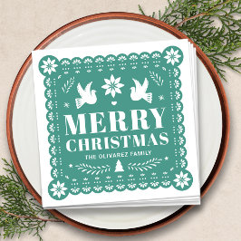 Guardanapo De Papel Papel Picado Mexicano Natal Napkin