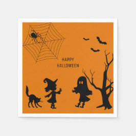 Guardanapo De Papel Papel Preto para Gato de Aranha