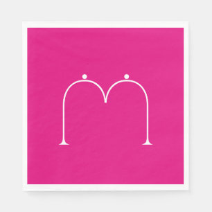 Guardanapo De Papel Papel Simples, Personalizado, Monograma, Napkins R