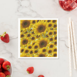 Guardanapo De Papel Papel Sunflower Napkins